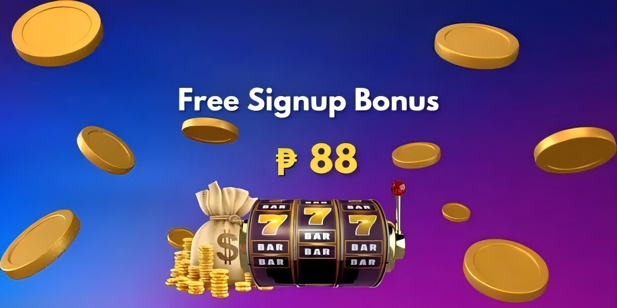 Promotional banner with golden coins and a welcome offer badge